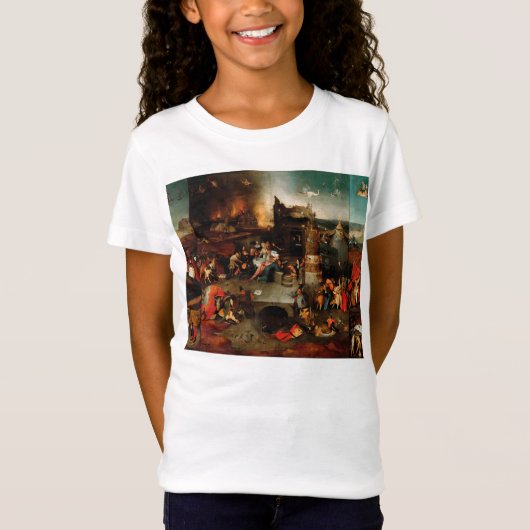 Hieronymus Bosch - Temptation of Saint Anthony T-shirt (Voorkant)