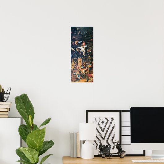 Hieronymus Bosch-The Garden of Delights Poster (Thuiskantoor)