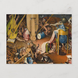 Hieronymus Bosch-The Garden of Hell Briefkaart