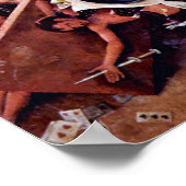 Hieronymus Bosch-The Garden of Hell, detail Poster (Hoek)