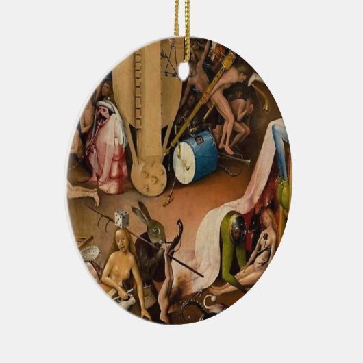 Hieronymus Bosch-The Garden of Hell Keramisch Ornament (Rechts)