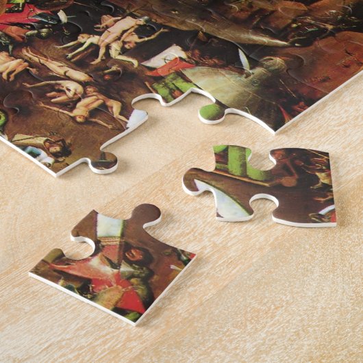 Hieronymus Bosch- The last Decision (detail) Legpuzzel (Zijkant)