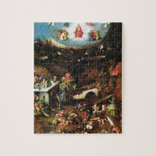 Hieronymus Bosch- The last Decision (detail) Legpuzzel