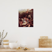 Hieronymus Bosch-The Ship of Fools Poster (Keuken)