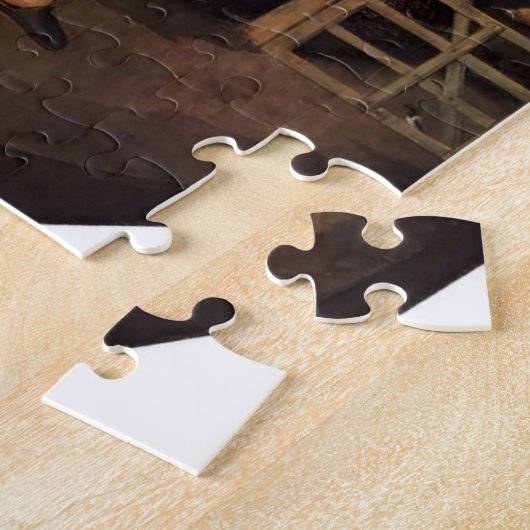 Hieronymus Bosch- The Vagabond (de prodigale zoon) Legpuzzel (Zijkant)