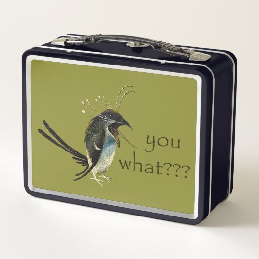 Hieronymus Bosch's Bird Metal Lunchbox (Achterkant)