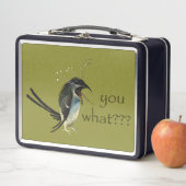 Hieronymus Bosch's Bird Metal Lunchbox (In situ)