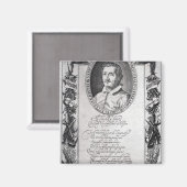 Hieronymus Frescobaldi, gegraveerd door Christelij Magneet (Voorkant / Achterkant)