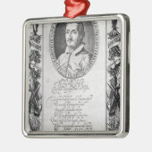 Hieronymus Frescobaldi, gegraveerd door Christelij Metalen Ornament (Links)