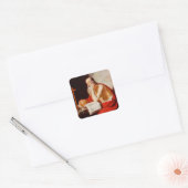 Hiëronymus Vierkante Sticker (Envelop)