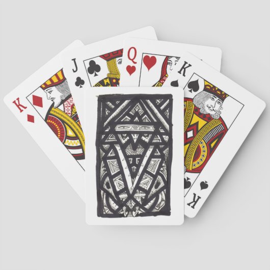 Hierophant, door Brian Benson, Pokerkaarten (Achterkant)