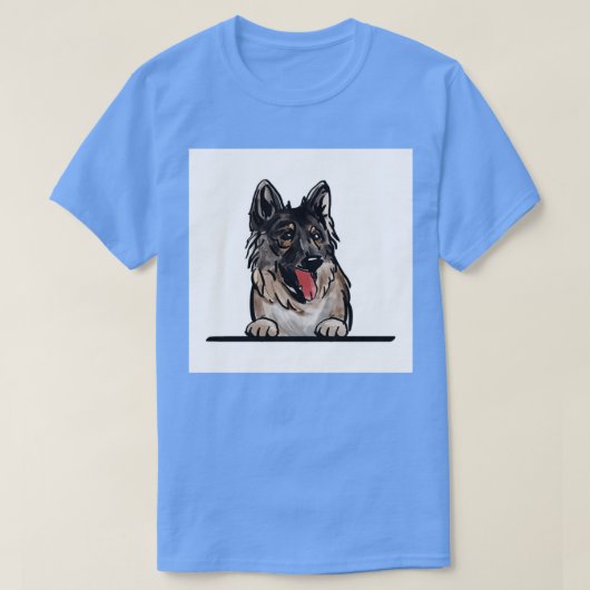 Hierran wolfdog t-shirt (Design voorkant)