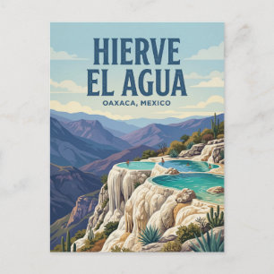 Hierve el Agua Briefkaart