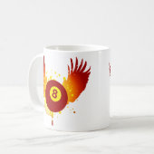 hifi billiards koffiemok (Voorkant links)