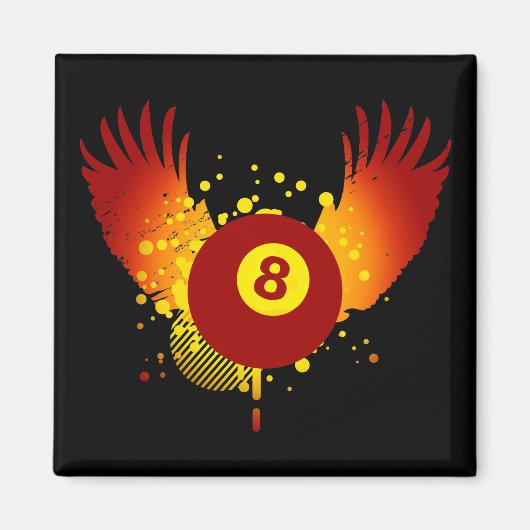 hifi billiards magneet (Voorkant)