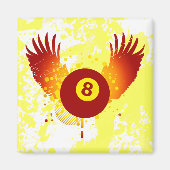 hifi billiards magneet (Voorkant)