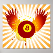 hifi billiards poster (Voorkant)