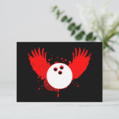 hifi bowlingbal kaart (Staand voorkant)