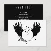 hifi bowlingbal kaart (Voorkant / Achterkant)