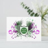 hifi - crest tennis ball kaart (Staand voorkant)