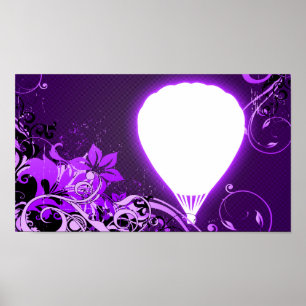 hifi-heteluchtballon poster