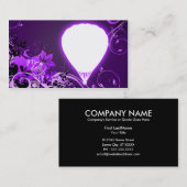 hifi-heteluchtballon visitekaartje (Voorkant / Achterkant)