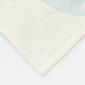 Hifi Llama - Portrait Fleece Deken (Hoek)