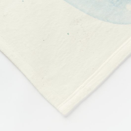 Hifi Llama - Portrait Fleece Deken (Hoek)