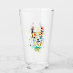 Hifi Llama - Portrait Glas
