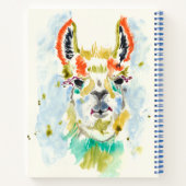 Hifi Llama - Portrait Notitieboek (Achterkant)
