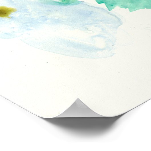 Hifi Llama - Portrait Poster (Hoek)