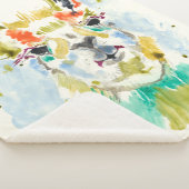 Hifi Llama - Portrait Sherpa Deken (3/4)