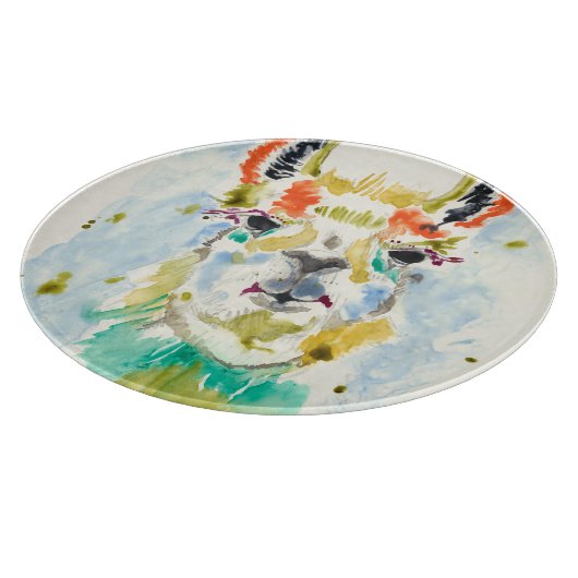 Hifi Llama - Portrait Snijplank (Hoek)