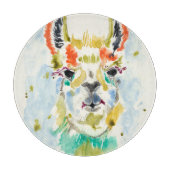 Hifi Llama - Portrait Snijplank (Voorkant)