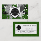 hifi plaid tennis visitekaartje (Voorkant / Achterkant)