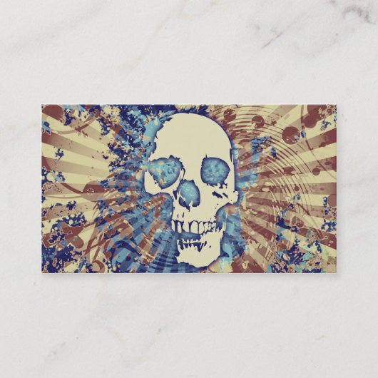 hifi schedel visitekaartje (Voorkant)