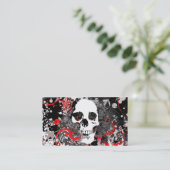 hifi schedel visitekaartje (Staand voorkant)