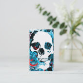 hifi schedel visitekaartje (Staand voorkant)