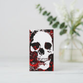 hifi schedel visitekaartje (Staand voorkant)