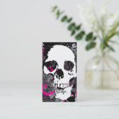 hifi schedel visitekaartje (Staand voorkant)