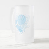 hifi-snowboard matglas bierpul (Voorkant links)