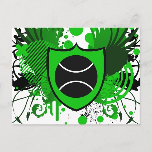 hifi tennis briefkaart (Voorkant)