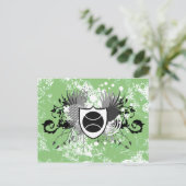 hifi tennis briefkaart (Staand voorkant)