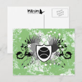 hifi tennis briefkaart (Voorkant / Achterkant)