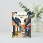 Higashi Chaya District Steeg Japan Briefkaart (Staand voorkant)