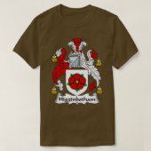 Higginbotham Coat of Arms Family Crest T-shirt (Design voorkant)