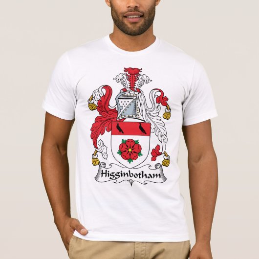 Higginbotham Family Crest T-shirt (Voorkant)