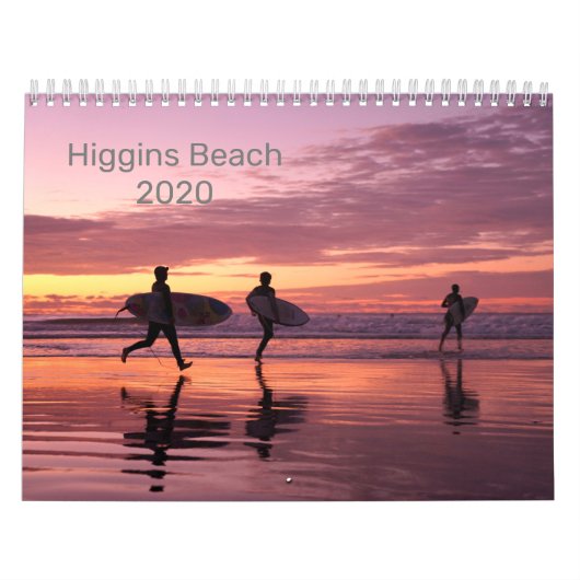 Higgins Beach 2020 Calendar Kalender (Hoes)