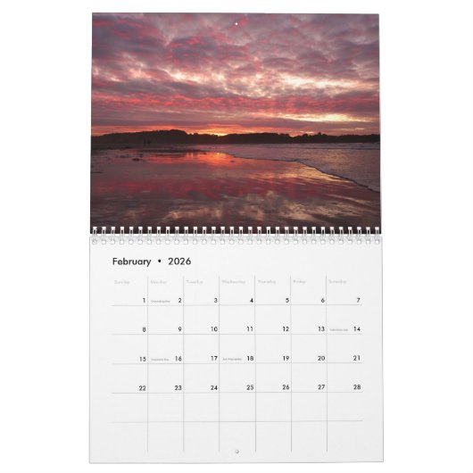 Higgins Beach 2020 Calendar Kalender (Feb 2026)