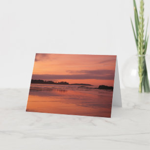 Higgins Beach Sunrise Greeting Card Kaart